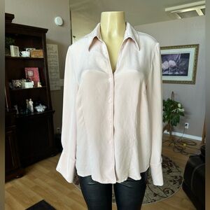 Jones New York Light Pink Blouse